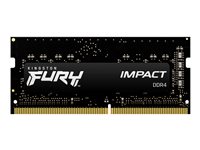 Kingston FURY Impact DDR4  32GB 3200MHz CL20  Ikke-ECC SO-DIMM  260-PIN