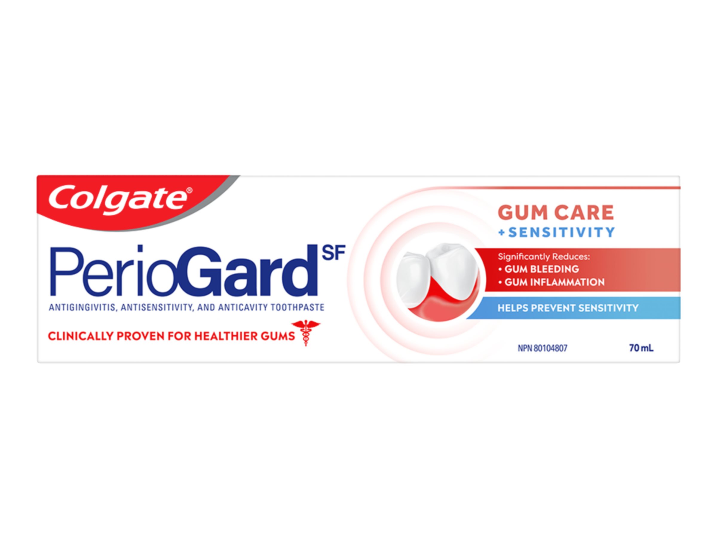 Colgate PerioGard Gum Care+Sensivity Toothpaste 70ml