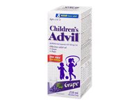 Advil Children's Suspension - Dye-Free Grape - 230ml