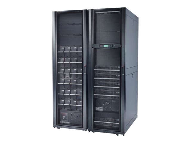 APC Symmetra PX 64kW Scalable to 96kW Power array AC 400V 64 kW 64000VA, 3-phase output connectors, 1 42U BK