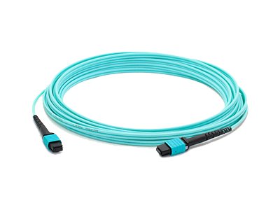AddOn 25m MPO OM4 Aqua Patch Cable