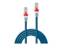 LINDY S/FTP Cat.6A Cable Blue 0.3m