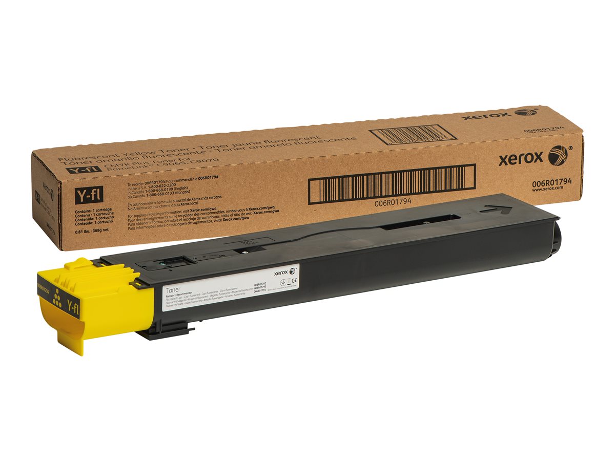 Yellow Fluorescent Toner Cartridge WW Sold