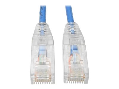 Eaton Tripp Lite Series Cat6 Gigabit Snagless Slim UTP Ethernet Cable (RJ45 M/M), PoE, Blue, 10 ft. (3.05 m)