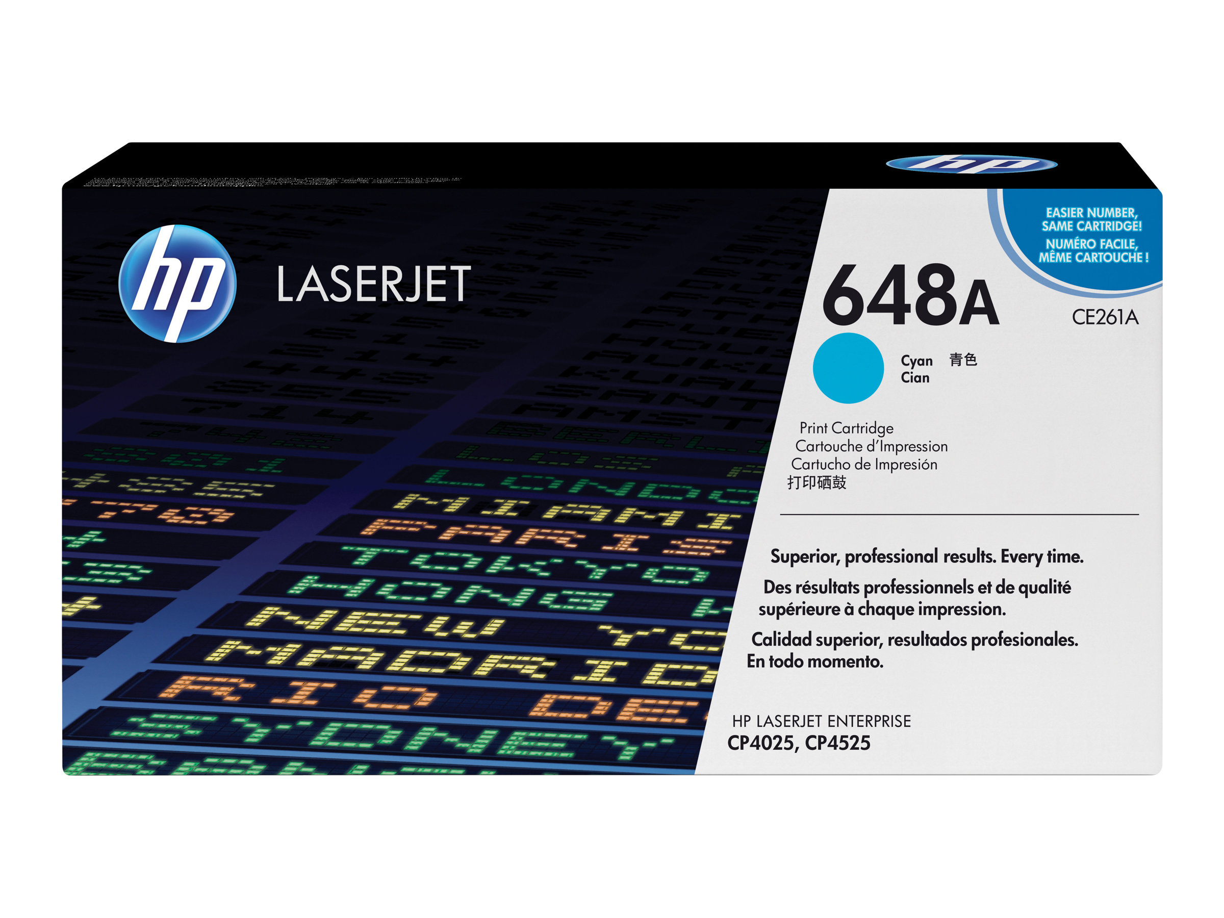 Hp 648a Cyan Original Laserjet Toner Cartridge Ce261a Hp 648a Cyan Original Laserjet Toner Cartridge Ce261a