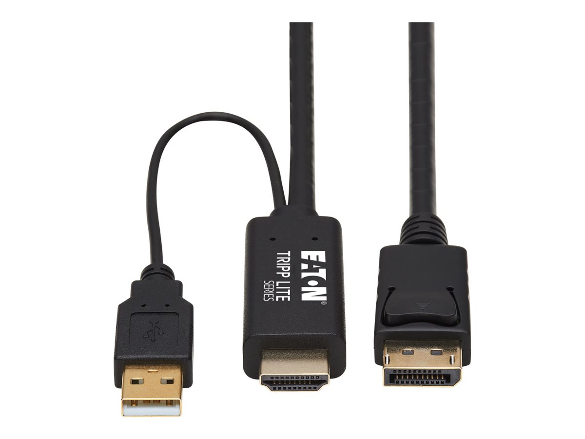 Eaton Tripp Lite Series HDMI to DisplayPort Active Adapter Cable (M/M)