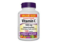 Webber Naturals Vitamin C - Stomach Friendly -1000mg - 120s