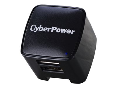 CyberPower TR12U3A Power adapter 3.1 A 2 output connectors (USB) black