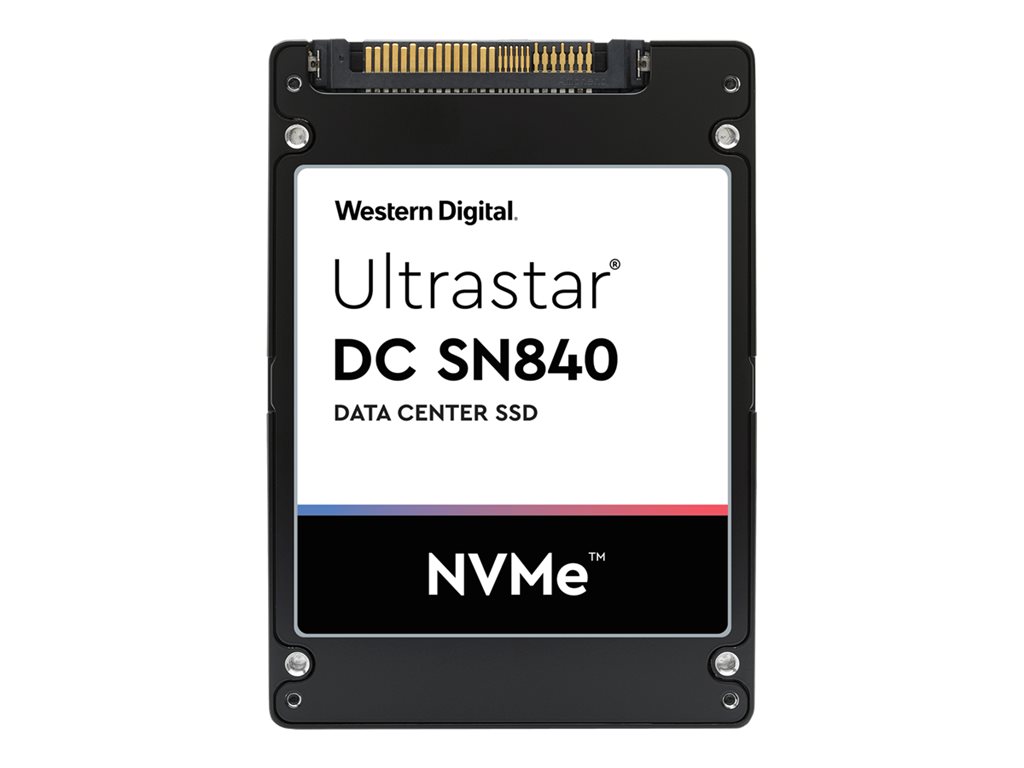 WESTERN DIGITAL Ultrastar DC SN840 NVMe SSD 3840GB 2.5inch 15.0MM PCIe TLC RI-3DW/D BICS4 SE - WUS4B