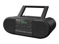 Panasonic RX-D552 DAB bærbar radio Sort