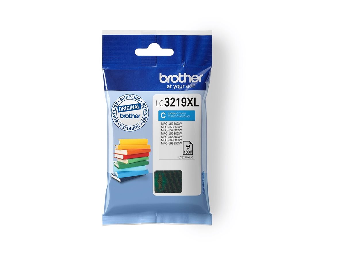 Brother Lc3219xlc Xl Cyan Original Ink Cartridge