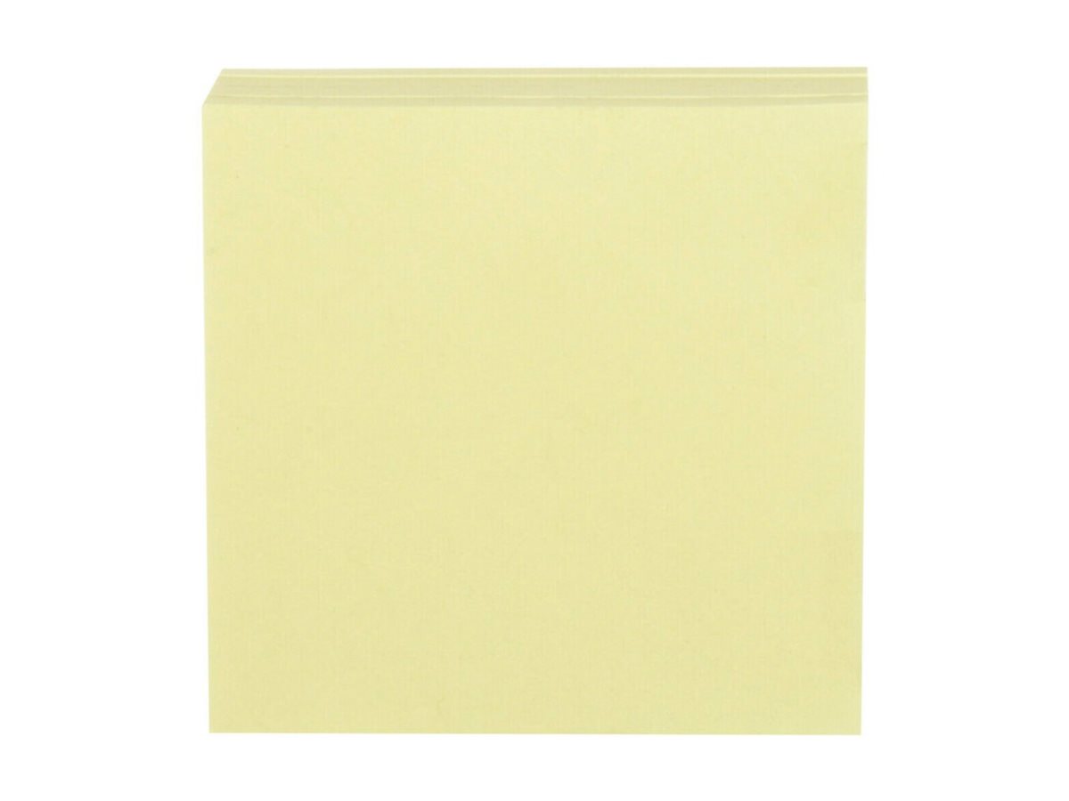 Post-it 5400A Notes - Canary Yellow - 4 x 50 sheets