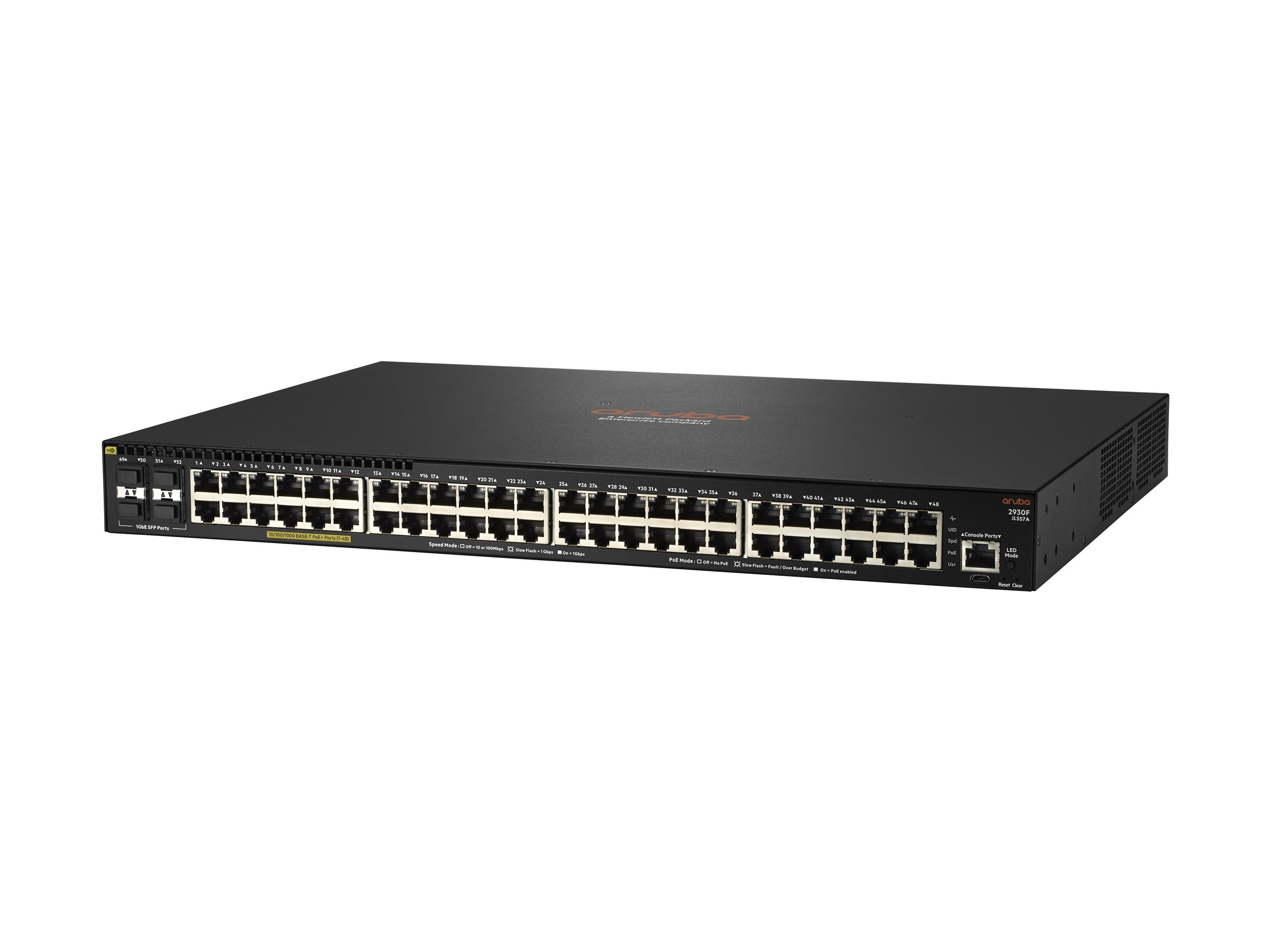 HPE Aruba 2930F 48G PoE+ 4SFP