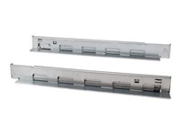 Equip Kit til rack med spor Sort