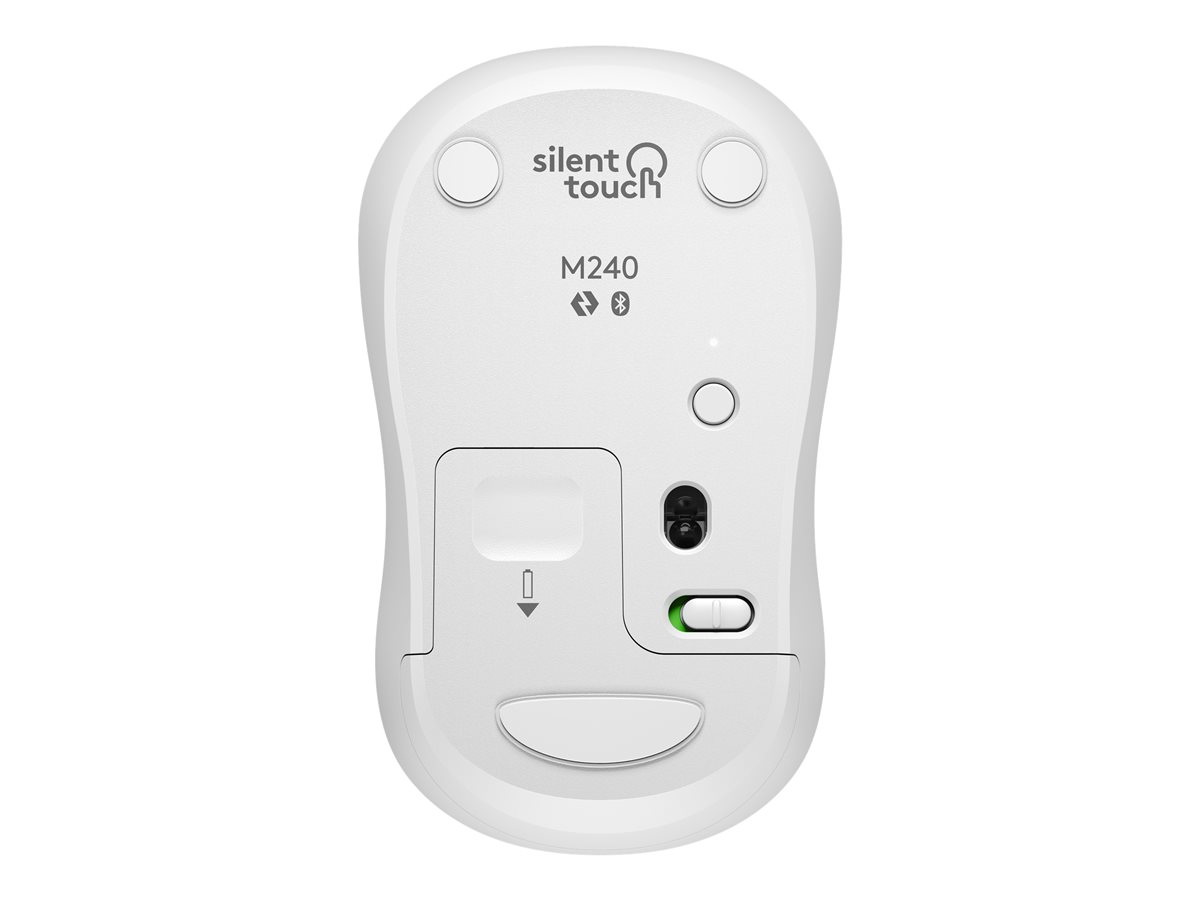 Logitech M240 Silent - myš - Bluetooth - bělavá – foto 6