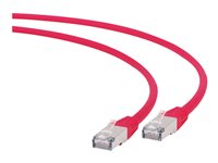 Cablexpert CAT 6a Kabel med afskærmning med folie og kobberfletning (SFTP 1m Patchkabel Rød
