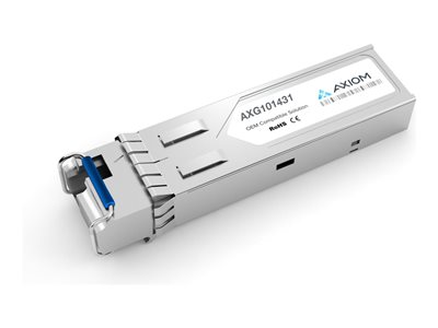 Axiom - SFP (mini-GBIC) transceiver module (equivalent to: Ubiquiti UF-SM-1G-S-U)