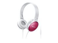 Panasonic RP-HF300ME Kabling Hovedtelefoner Pink Hvid