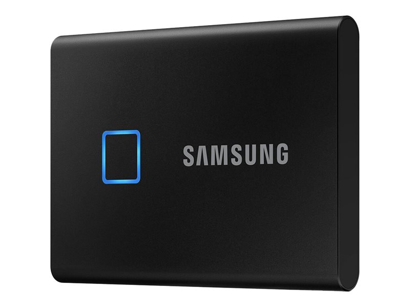 Samsung external SSD disk T7 touch - 1TB - czarny