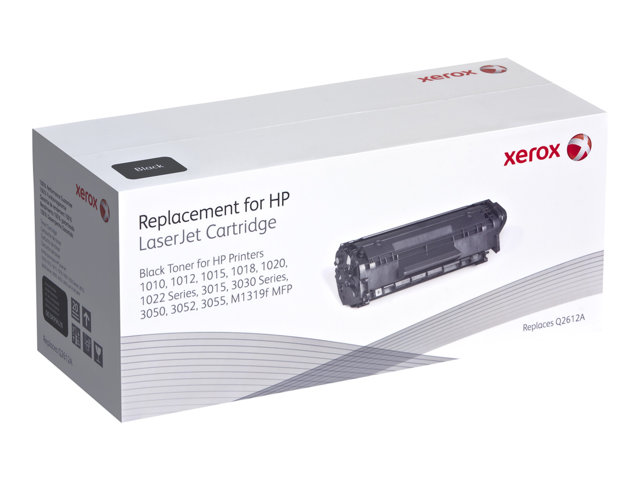 Image of Xerox - black - compatible - toner cartridge (alternative for: HP 12A)