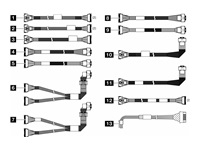 Lenovo - Kit de câbles de stockage - pour châssis 2,5