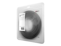 C ble réseau Noir Cat.6A S/FTP LSZH, 3m