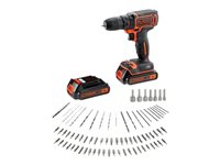 Black & Decker BDCDC18BAFC-QW Bore-/skruemaskine 18V