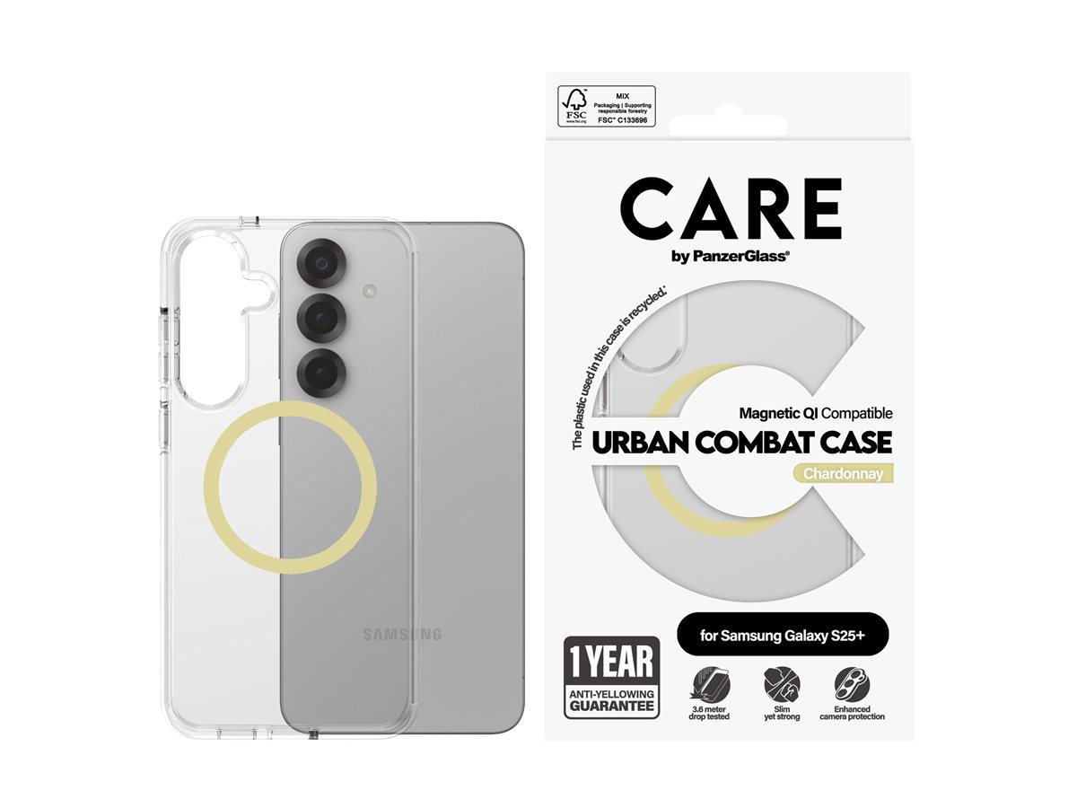 PanzerGlass CARE Samsung Galaxy S25+ Urban Chardonnay QI – foto 3