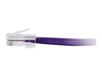 C2G 4ft Cat6 Non-Booted Unshielded (UTP) Ethernet Network Patch Cable - Purple