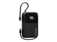 ALOGIC Tandem+ power bank - with USB-C and lightning cables - 2 x USB-C, Lightning, USB - 30 Watt