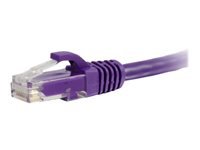 C2G 7ft Cat6a Snagless Unshielded (UTP) Network Patch Ethernet Cable - Purple