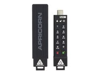 Apricorn Aegis Secure Key 3NXC 32GB USB-C 3.2 Gen 1 Sort