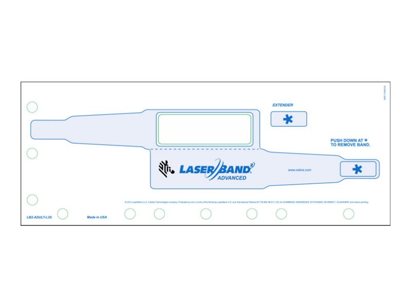 Zebra LaserBand 2 Advanced Adult