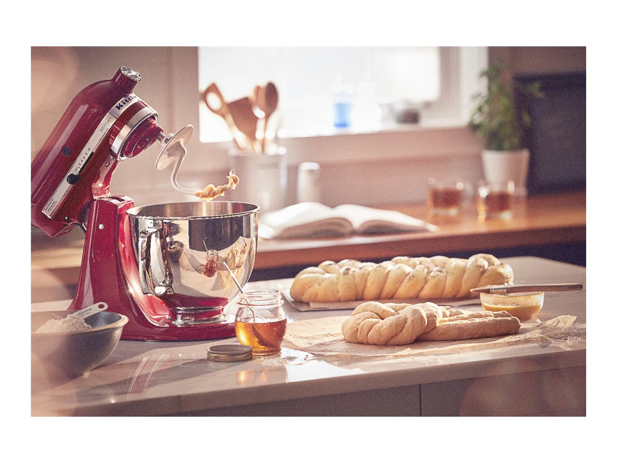 KitchenAid KSM150PSER Artisan Empire Red 5-Quart Tilt-Head Stand Mixer +  Reviews, Crate & Barrel Canada