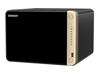 QNAP TS-664 NAS server 6 bays HDD RAM 8 GB 2.5 Gigabit Ethernet