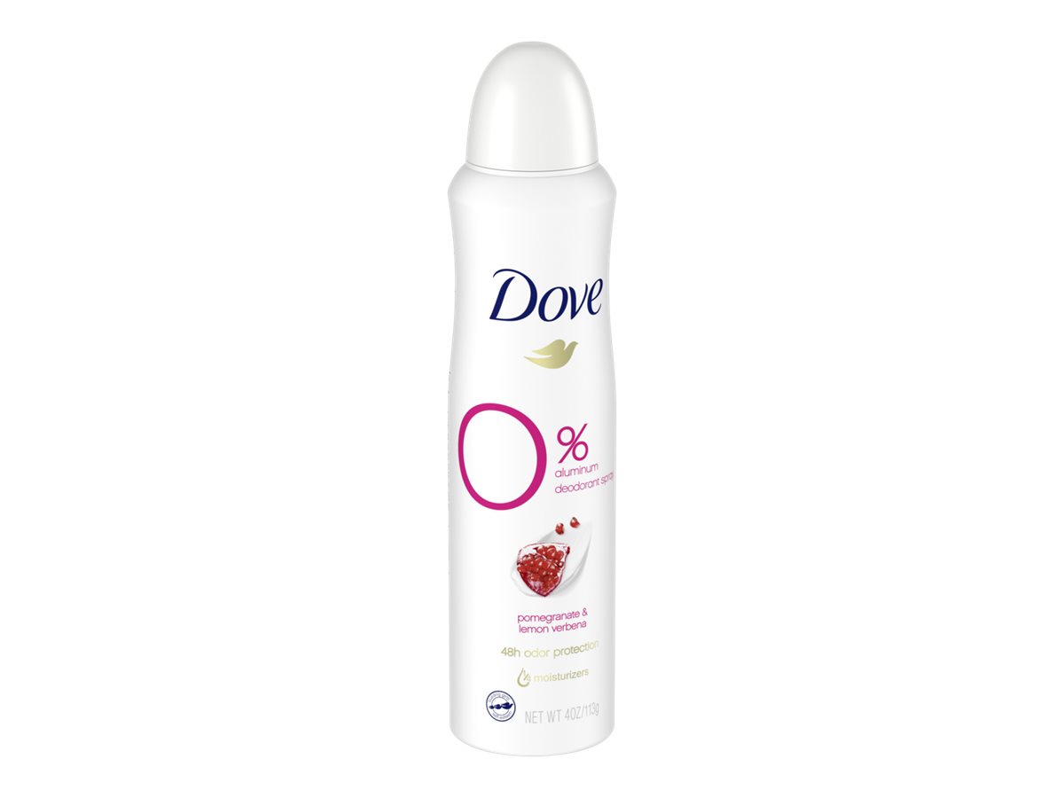 Dove Dry Spray - Pomegranate & Lemon Verbena Scent - 113g