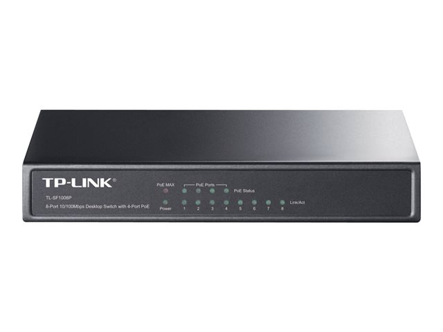 TP-LINK 8-port 10/100M PoE Switch