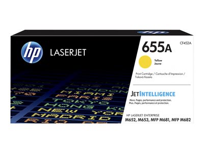 HP 655A - Yellow - original