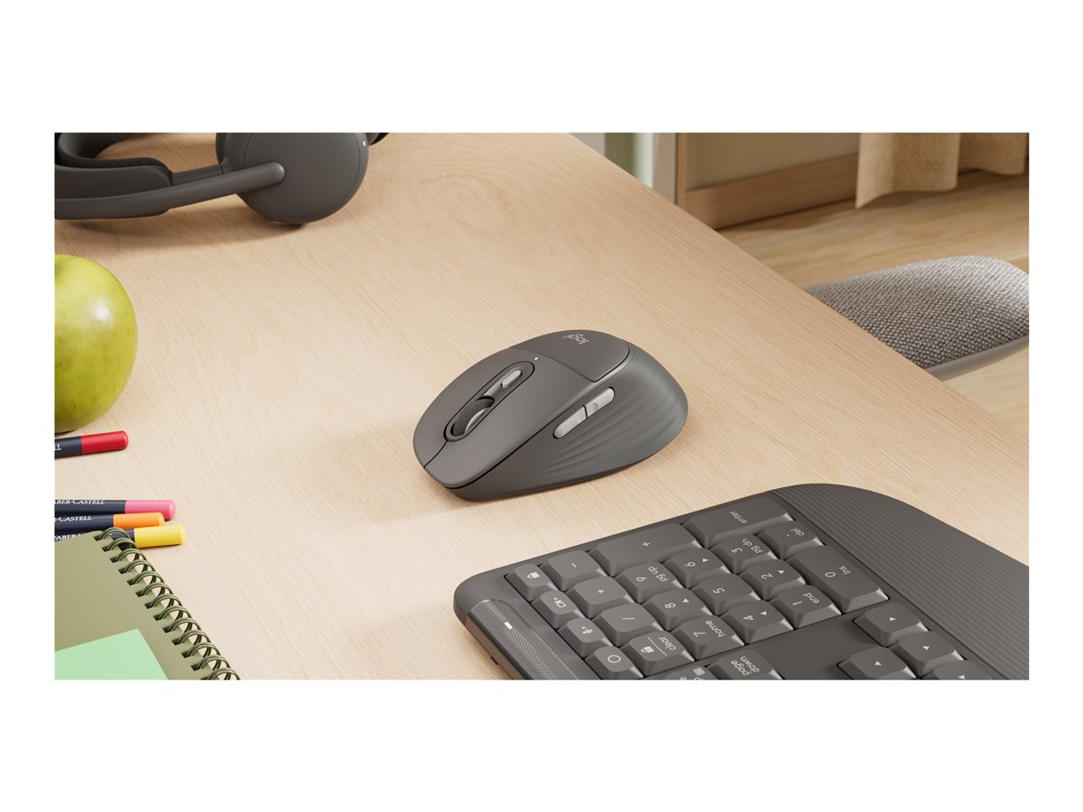 Logitech Signature Comfort Plus M850 L for Business - myš - 2.4 GHz, Bluetooth – foto 6
