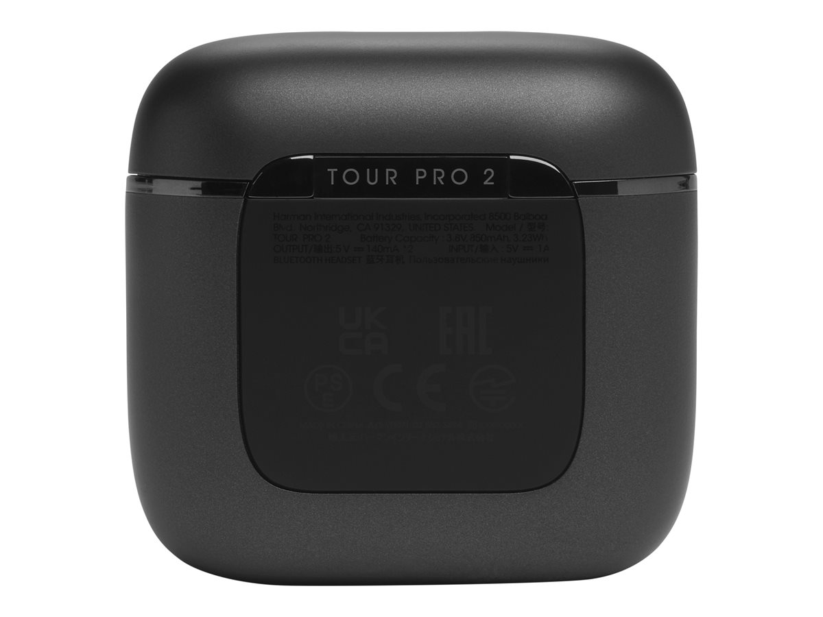 JBL Tour Pro 2 True Wireless Earbuds - Black - JBLTOURPRO2BLKAM