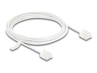 DeLOCK CAT 6 Ikke afskærmet parsnoet (UTP) 3m Patchkabel Hvid