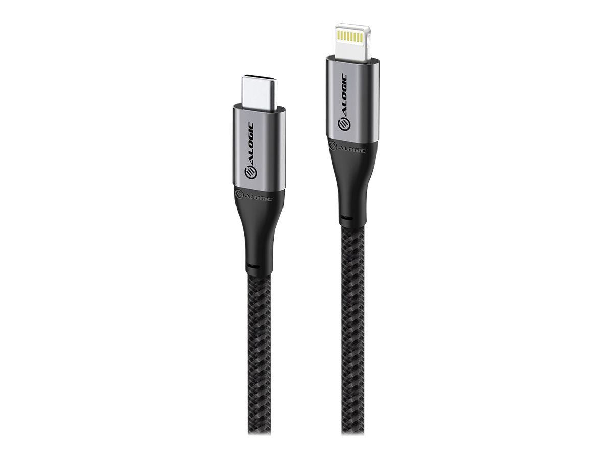 ALOGIC SUPER Ultra Lightning cable Lightning / USB 1.5 Product shot Right-angle 79850