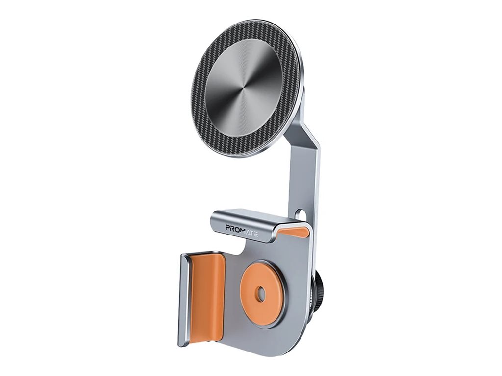 Promate SecureGrip MagHold-90 magnetic holder for mobile phone car video MagSafe devices Product shot Right-angle 79700