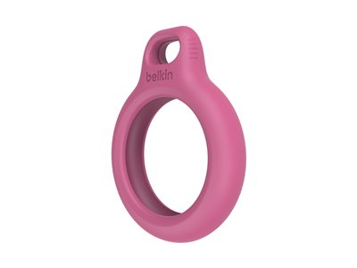 BELKIN AirTag Holder with Keyring Pink