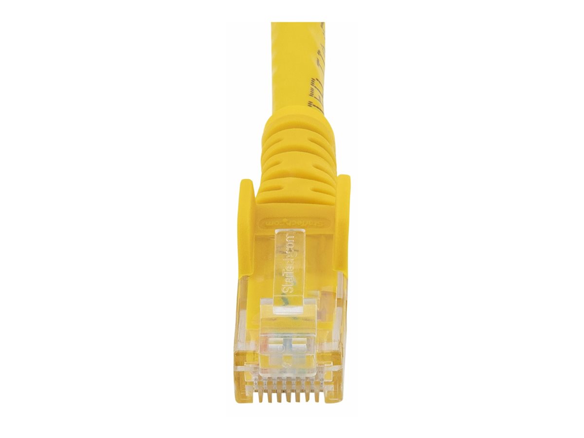 10m Yellow Snagless UTP Cat6 Patch Cable