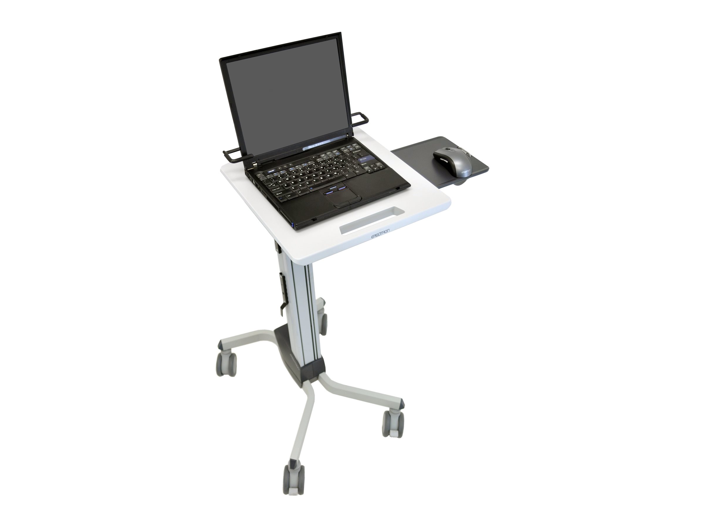 Ergotron Neo-Flex cart for notebook / mouse / barcode scanner two-tone Product shot Right-angle 80000