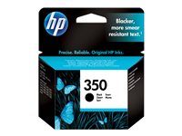HP 350 - black - original - ink cartridge