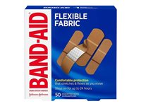 BAND-AID Flexible Fabric Family Pack Bandages - 50's