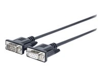 VivoLink Pro Serielt kabel Sort 1.5m