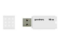 GOODRAM UME2 16GB USB 2.0 Hvid